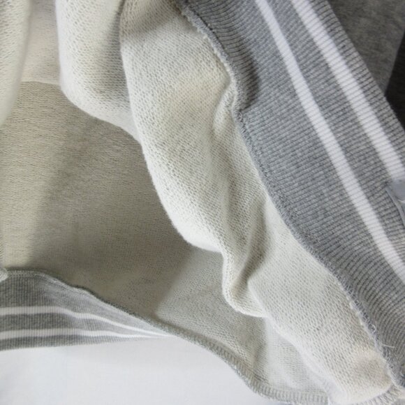 Joy Lab Heather Gray Sweatshirt 3/4 Zip Cropped French Terry Size XXL NWT - Picture 10 of 11